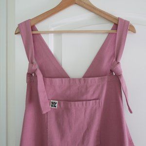 NWOT Lucy & Yak Blush Pink Overalls
